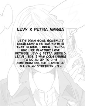 Gay Straight Levi × Petra Manga - Shingeki no kyojin Cum On Tits