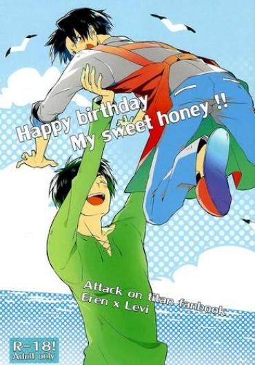 Negro Happy Birthday My Sweet Honey !!- Shingeki No Kyojin Hentai Oral Porn