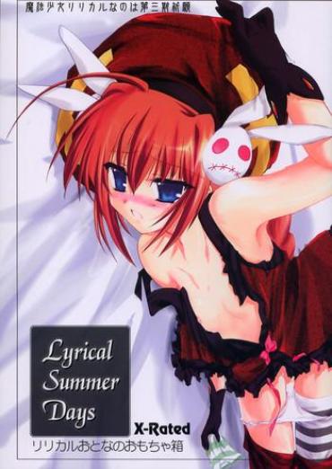 Sex Toys Lyrical Summer Days- Mahou Shoujo Lyrical Nanoha Hentai Doggystyle