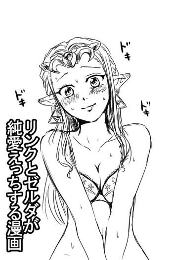 Amateur Xxx Link to Zelda ga Jun Ai Ecchi suru Manga - The legend of zelda Fuck My Pussy