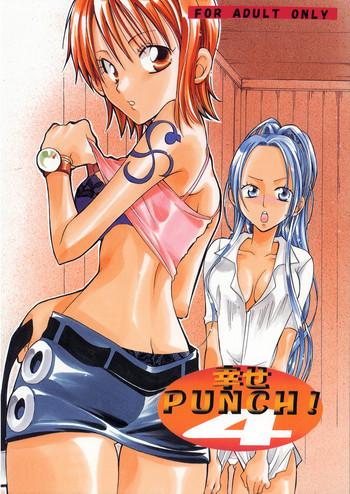 Gay Theresome Shiawase Punch! 4 One Piece Satin