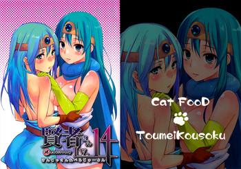 Fucking (C82) [Cat Food & Toumei Kousaku (NaPaTa & Chika)] Kenja-san Reberu Ju-yon (Drgon Quest III) [Chinese] [Incomplete] - Dragon quest iii Amateur Pussy