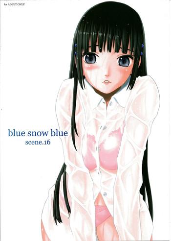 Girlfriend blue snow blue scene.16 Sislovesme