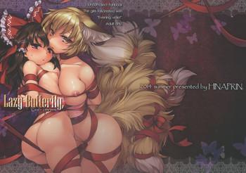Ejaculation Lazy Butterfly - Touhou project Assfucked