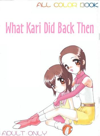 Bear Hikari-chan To Issho | What Kari Did Back Then - Digimon adventure Orgasm