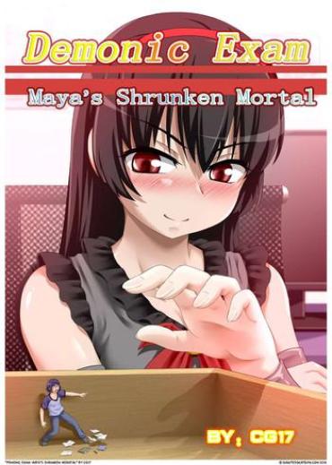 Yaoi Hentai Demonic Exam 1: Maya's Shrunken Mortal KIMONO