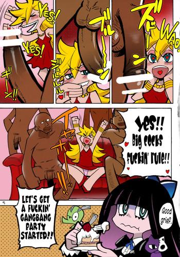 Boob PANTY Panty And Stocking With Garterbelt See-Tube