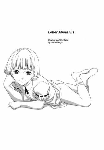 Letter About Sis
