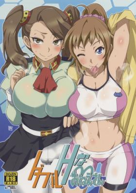 Gay Amateur Double H na Onee-san - Gundam build fighters try Tribbing