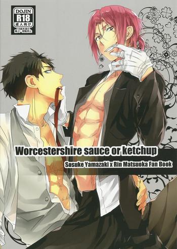 Beard Worcestershire sauce or ketchup - Free Gay Fuck