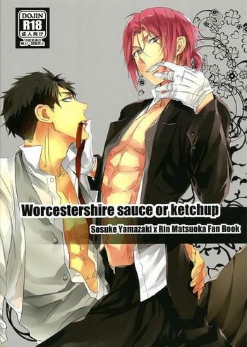 Private Worcestershire sauce or ketchup- Free hentai Wank
