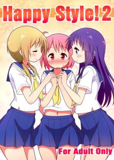 Cum On Ass Happy Style! 2- Yuyushiki Hentai Pay