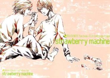 Round Ass strawberry machine- Death note hentai Amazing