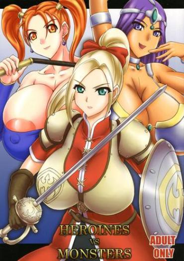 Blackmail HEROINES Vs MONSTERS Dragon Quest Heroes Cum On Pussy