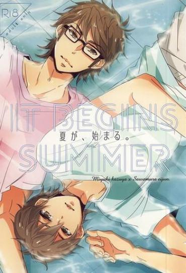 Facesitting Natsu Ga, Hajimaru. - IT BEGINS SUMMER- Daiya No Ace Hentai Maduro