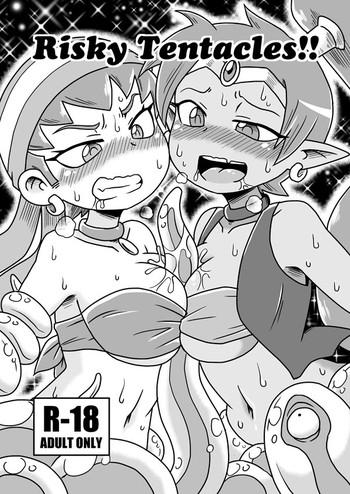 Cum Swallowing Risky Tentacles!! - Shantae Three Some