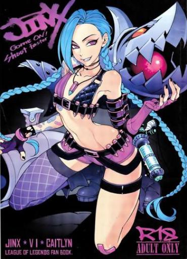 Les JINX Come On! Shoot Faster- League Of Legends Hentai Adult Toys