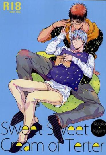 Gay Handjob Sweet Sweet Cream of Terter- Kuroko no basuke hentai Outdoor