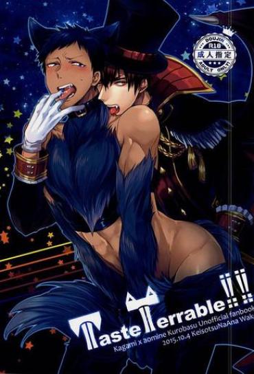 Massage Sex TasteTerrable!!- Kuroko no basuke hentai Hot Fuck