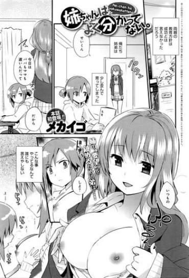 Toy [Mekaigo] Nee-chan wa yoku wakattenai. Ch. 1-2 Gay Outdoors