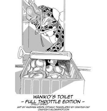 Cogiendo [Mashiba Kenta (Stuka)] Toilet no Waniko-san - Zenkai Hen | Waniko's Toilet - Full Throttle Edition [English] [CrayZayJay] Climax