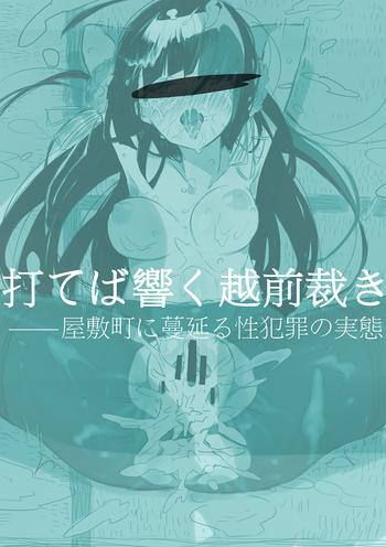 Transvestite [Nikumanman] Uteba Hibiku Echizen Sabaki -- Yashikimachi ni Habikoru Seihanzai no Jittai *Samidare Gou Hen (Shinken!!) - Shinken Transvestite