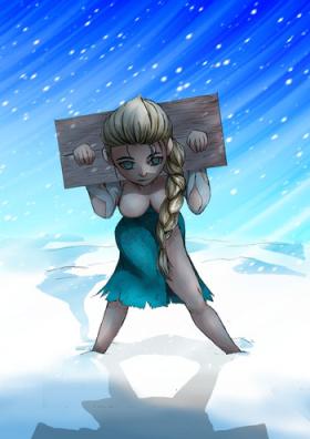 Roleplay Queen of Snow the beginning - Frozen Tiny Tits