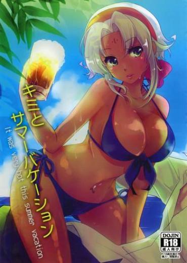 Negra Kimi to Summer Vacation- The legend of heroes hentai Eating Pussy
