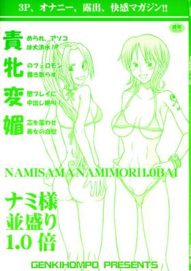 Hot Blow Jobs (C83) [Genki Honpo (Saranoki Chikara)] Nami-sama Nami-mori 1.0-Bai (One Piece) - One piece Mexicana