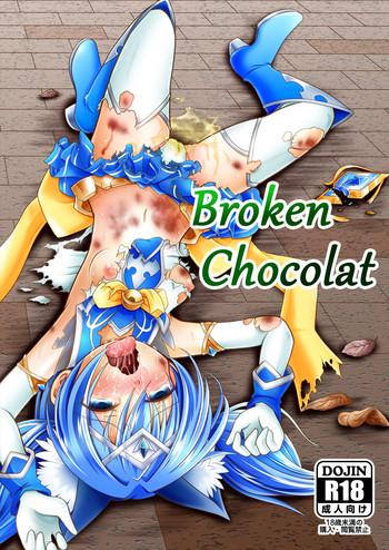 Spit Broken Chocolat Masterbation
