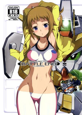 High BATTLE END FUMINA Gundam Build Fighters Try Nice Tits