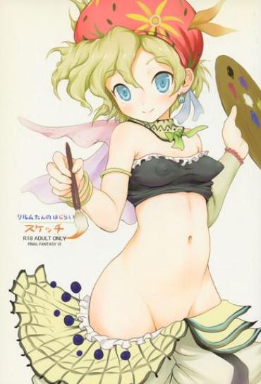 Big Breasts Relm-tan No Hajirai Sketch- Final Fantasy Vi Hentai Facial