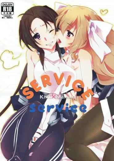 Xvideps SERVICE×SERVICE Kyoukai Senjou No Horizon Naked Sex