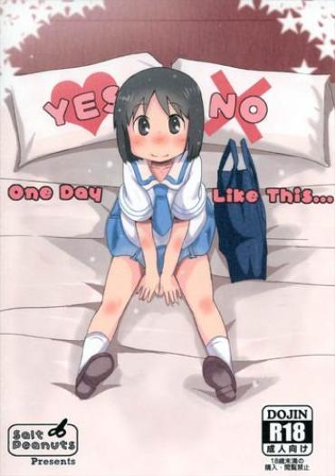 Porn One Day Like This…- Nichijou Hentai Masturbation