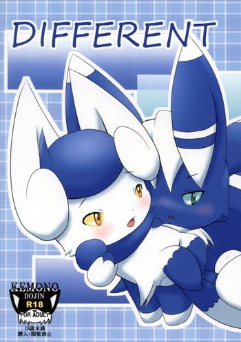 Gay Oralsex 【けもケット４】新刊ニャオニクス♂♀本【L-19】DIFFERENT - Pokemon Dom