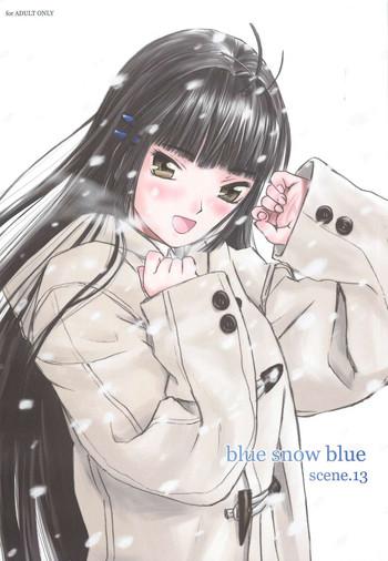 Loira blue snow blue scene.13 - In white Wife