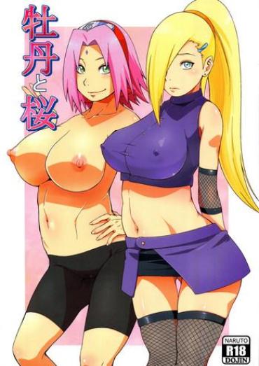 Mother fuck Botan to Sakura- Naruto hentai Anal Sex