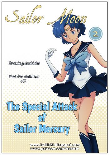 Gagging The Special Attack of Sailor Mercury 02 - Sailor moon Jacking Off