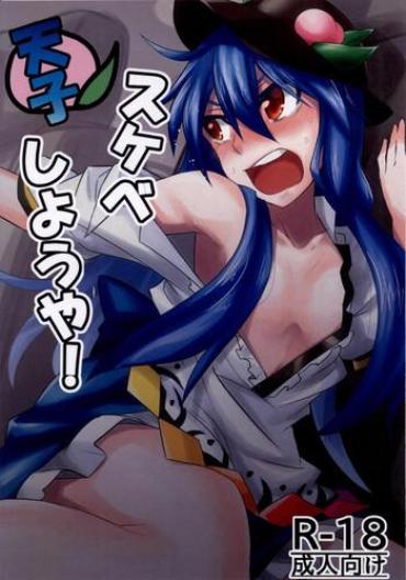 Gay Friend Tenshi Sukebe Shiyou Ya!- Touhou Project Hentai White Girl