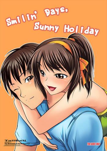 Teenporn Smilin Days, Sunny Holiday - The melancholy of haruhi suzumiya Kiss