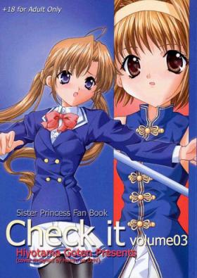 Kink Check it! volume 03 - Sister princess Amatoriale