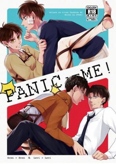 Abuse PANIC AT ME!!- Shingeki No Kyojin Hentai Transsexual