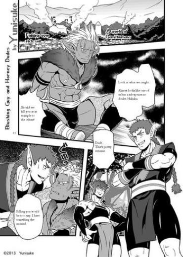 Hugetits Yunisuke Blushing Guy And Horny Dudes Monster Hunter Dominatrix