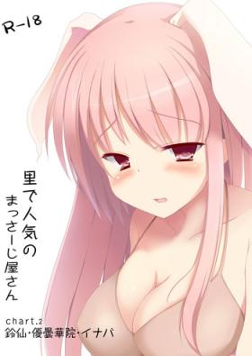 Amateur Sex [Milk pudding (Milk Jam)] Sato de Ninki no Massage-ya-san chart. 2 Reisen Udongein Inaba (Touhou Project) [Digital] - Touhou project Mature Woman