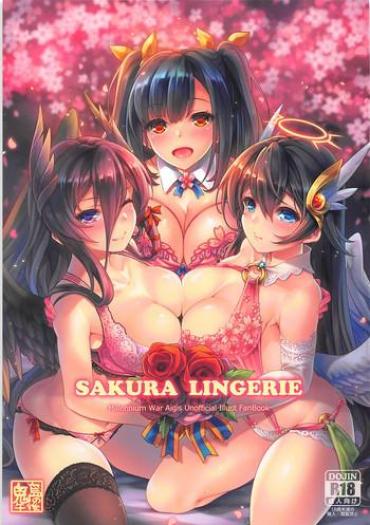Bikini Sakura Lingerie- Sennen Sensou Aigis Hentai Doggystyle