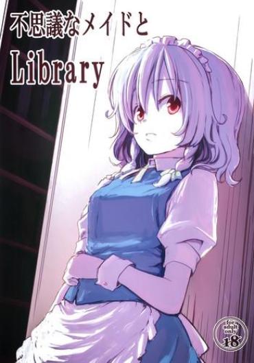 Bikini Fushigi Na Maid To Library- Touhou Project Hentai Celeb