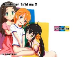 Movies Producer told me 2 - The idolmaster Game