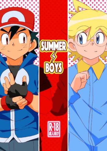 Skinny Summer Boys- Pokemon hentai Casado