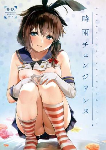 Uncensored Full Color Shigure Change Dress- Kantai Collection Hentai Shaved Pussy