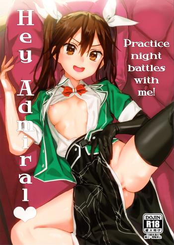 Japanese Teitoku yo Wagahai to Yasen de Jissen ja | Hey Admiral! Practice night battles with me! - Kantai collection Private Sex